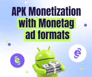 Monetag banner ad
