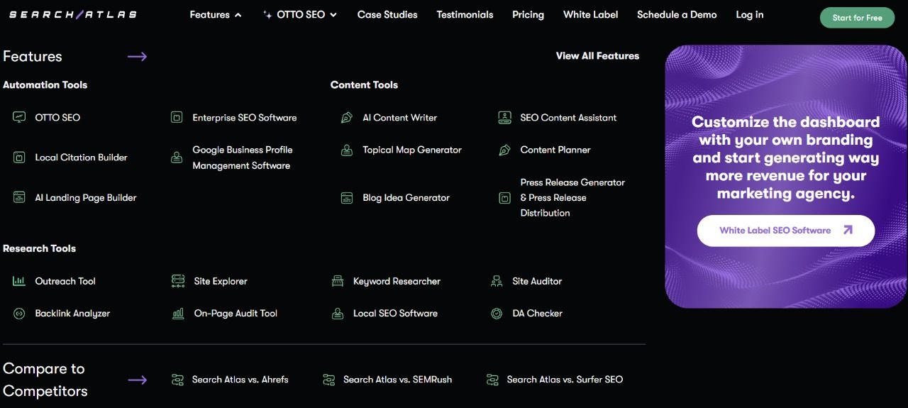 SearchAtlas Review – Features, Tools & Integrations