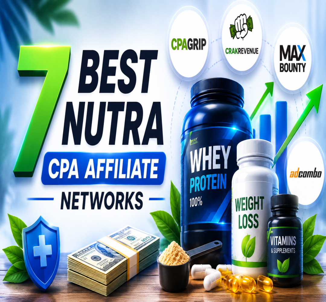 7 Best Nutra CPA Affiliate Networks to Boost Your Earnings in 2026
